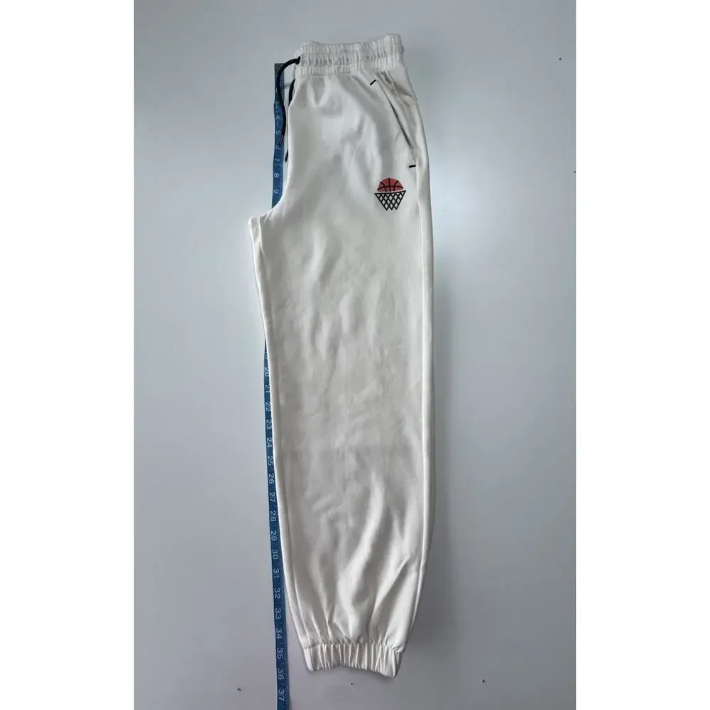 Old Navy Activewear Unisex Youth L 14-16 Color Cream Pants